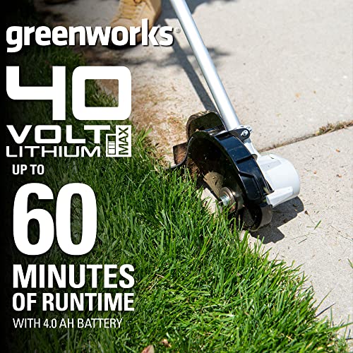40V 8 Brushless Edger. 4.0Ah USB Battery and Charger Included