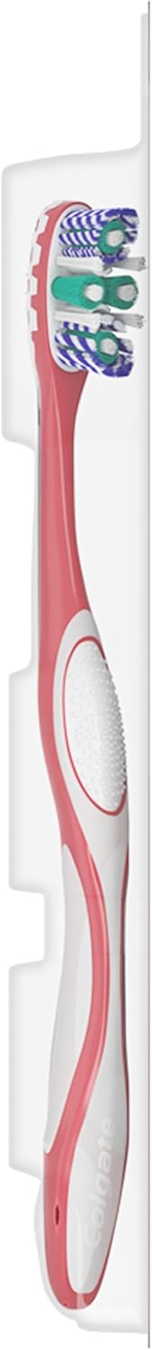 Colgate 360° Optic White Advanced Whitening Toothbrush.