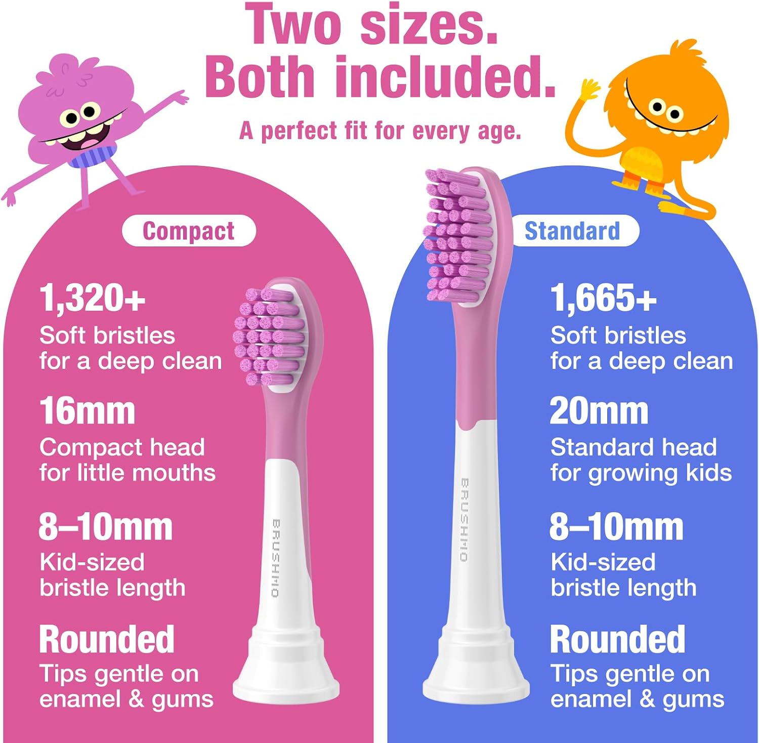 Co-branded sonic electric toothbrush for children (suitable for ages 3 and up).