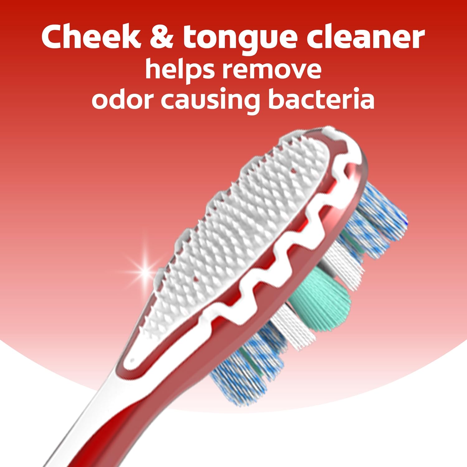 Colgate 360° Optic White Advanced Whitening Toothbrush.