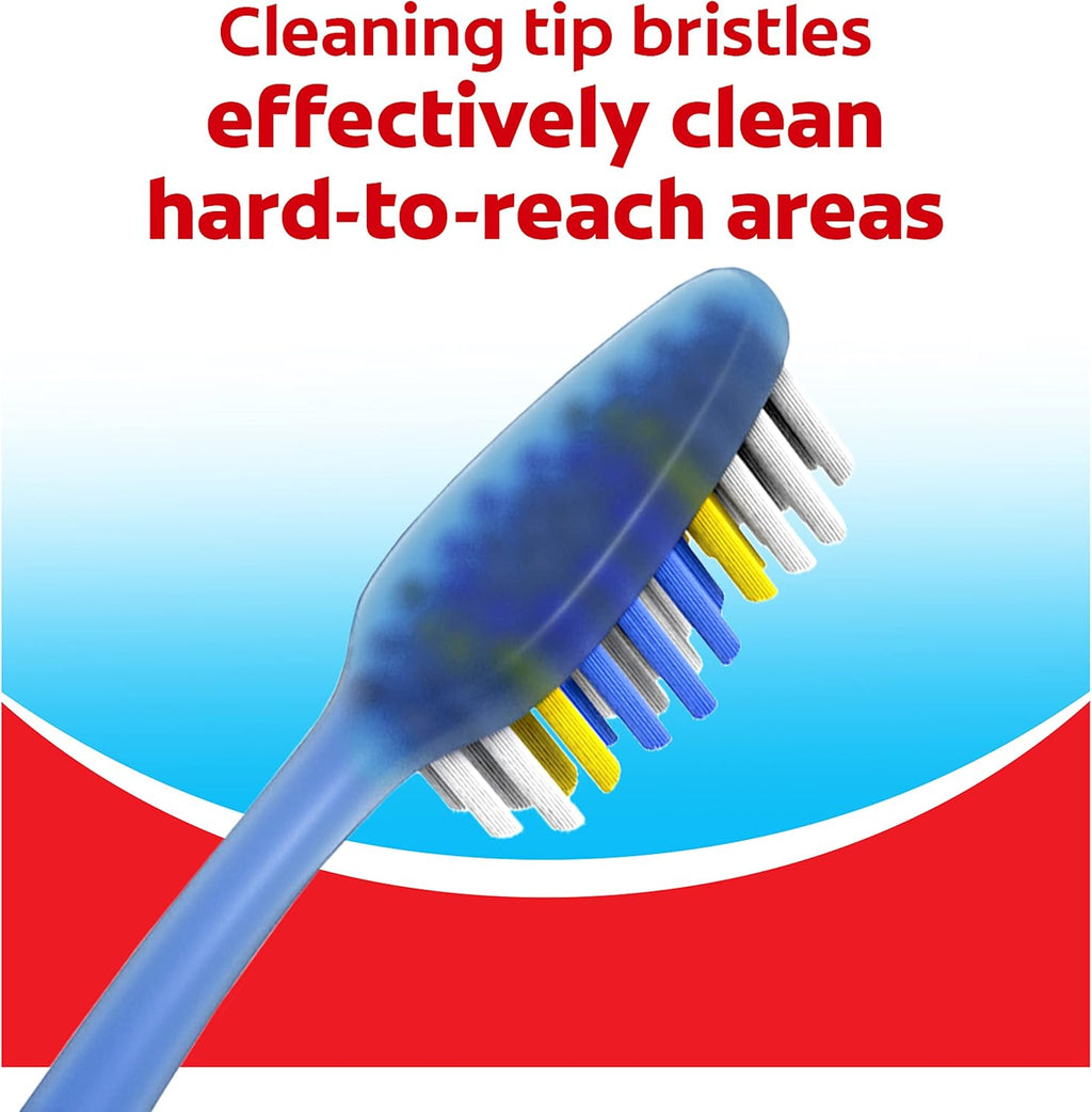 Extra Clean Toothbrush — Soft-Bristle Toothbrush for Adults — 6-Pack (1 Pack)