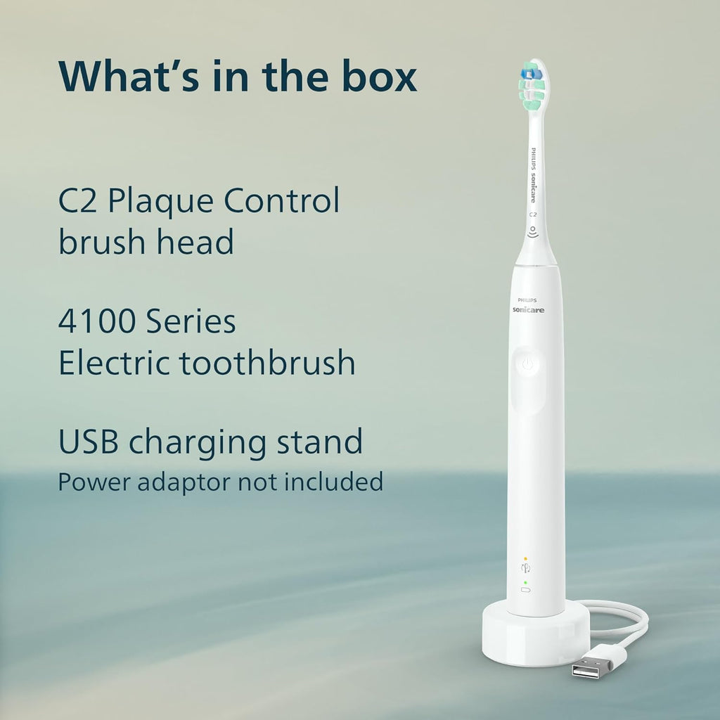 Sonicare 4100 Series Electric Toothbrush — A sonic electric toothbrush featuring advanced sonic technology.