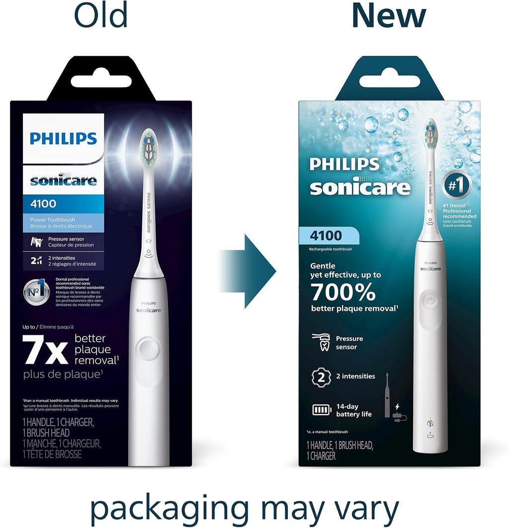Sonicare 4100 Series Electric Toothbrush — A sonic electric toothbrush featuring advanced sonic technology.