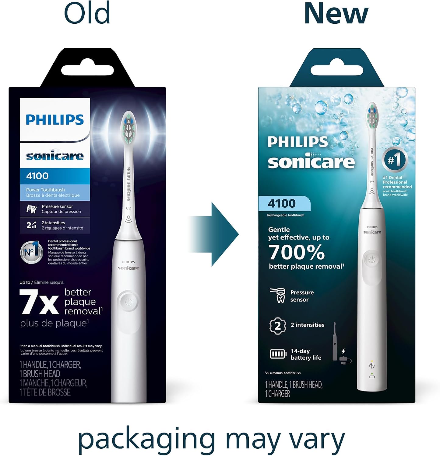 Sonicare 4100 Series Electric Toothbrush — A sonic electric toothbrush featuring advanced sonic technology.
