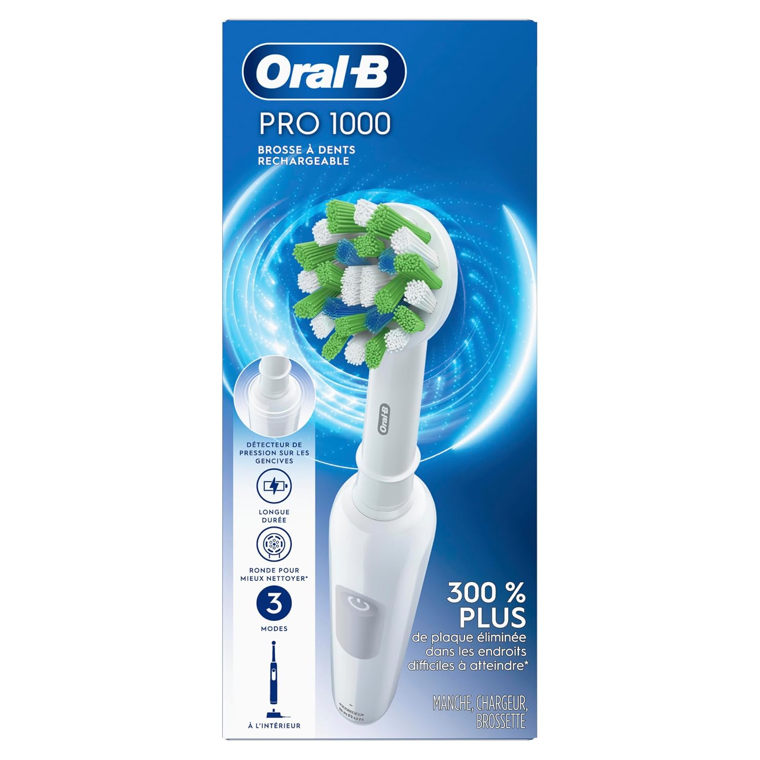 Rechargeable Electric Toothbrush (White)