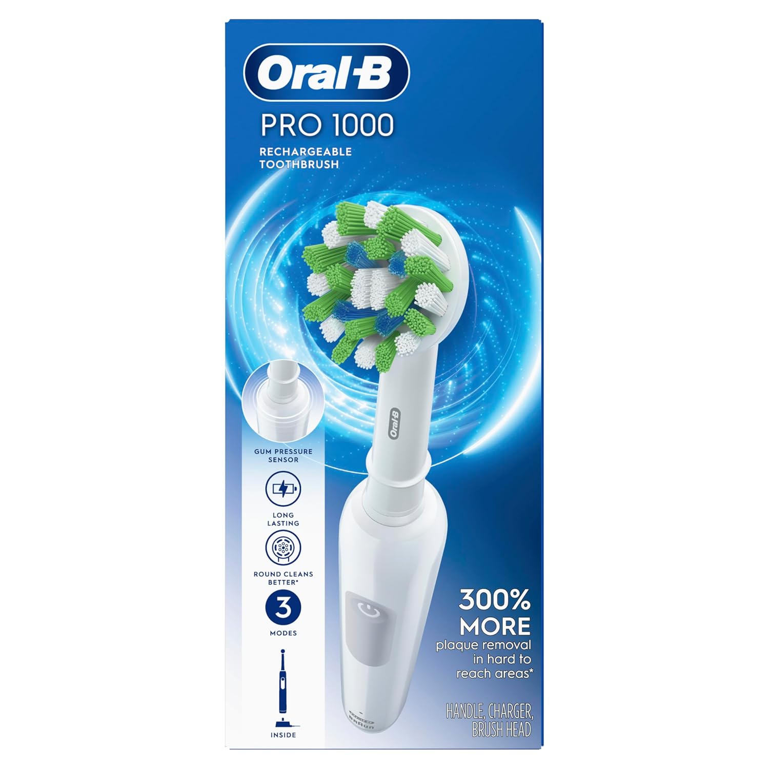 Rechargeable Electric Toothbrush (White)