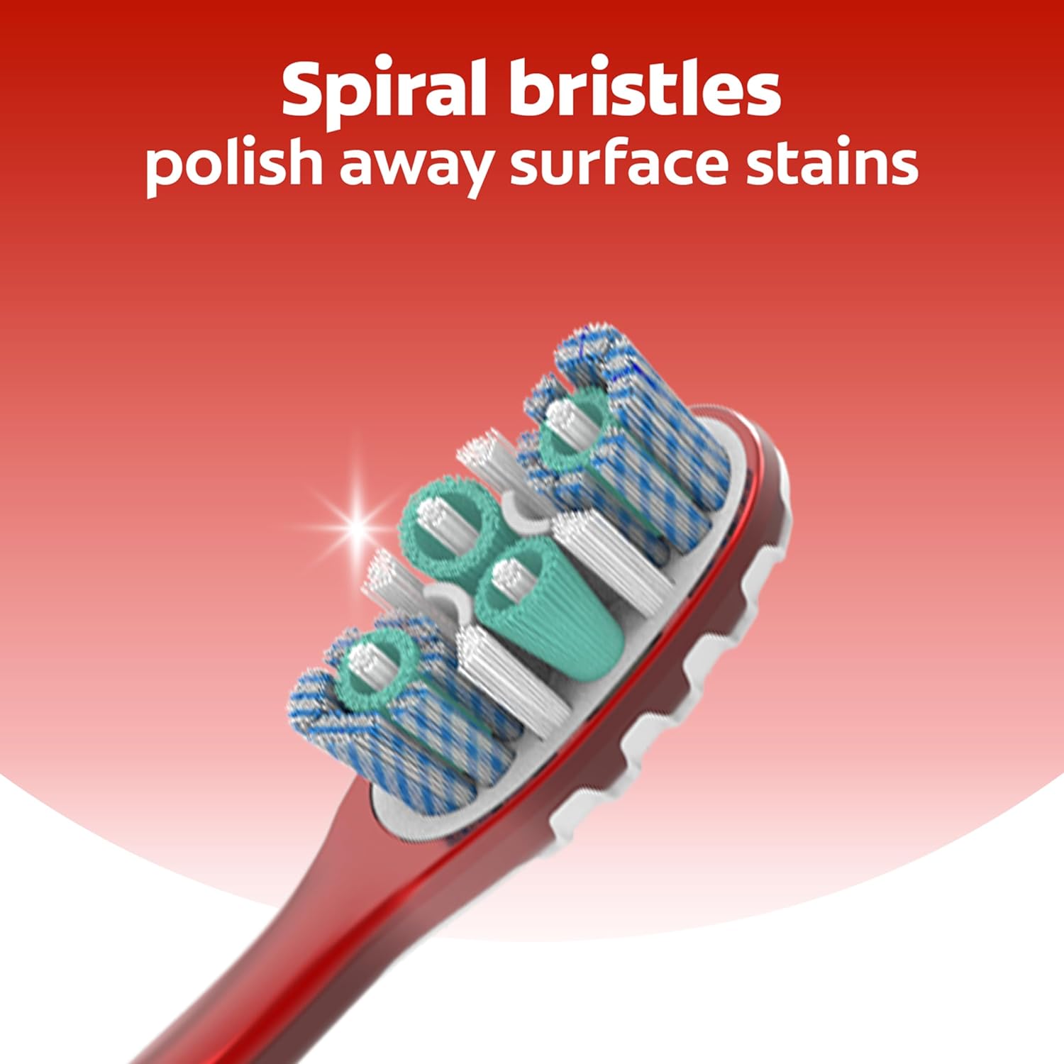 Colgate 360° Optic White Advanced Whitening Toothbrush.