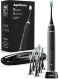 Ultra-Whitening Electric Toothbrush — 40,000 VPM Motor & Wireless Charging — 4 Modes & Smart Timer (2-Pack)