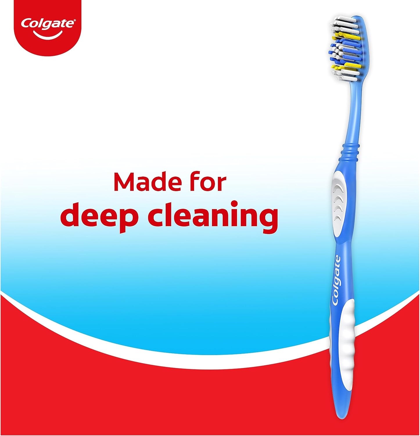 Extra Clean Toothbrush — Soft-Bristle Toothbrush for Adults — 6-Pack (1 Pack)